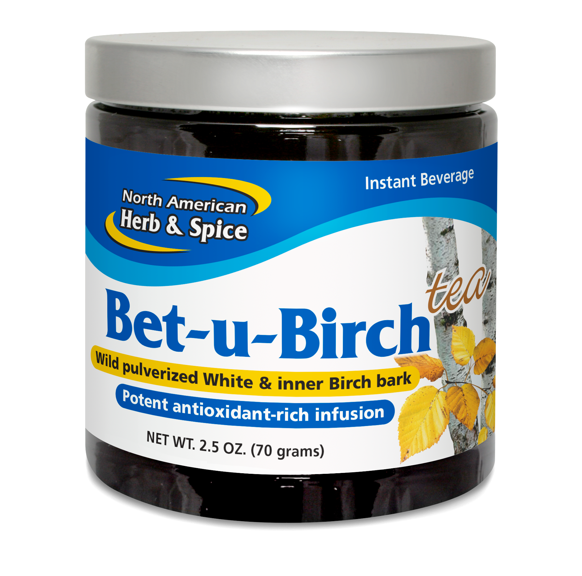 Bet-u-Birch Tea front label
