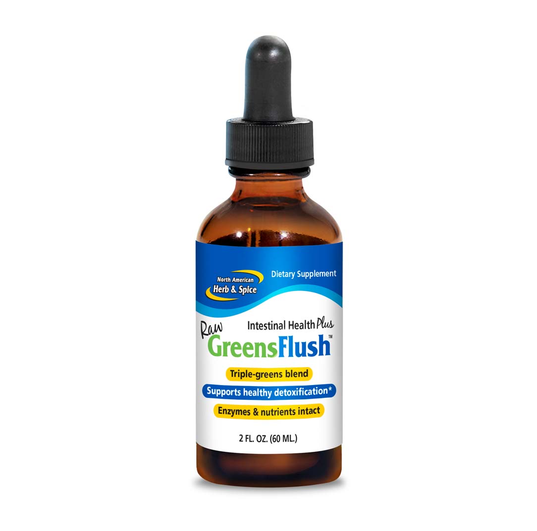 GreensFlush oil 2oz bottle